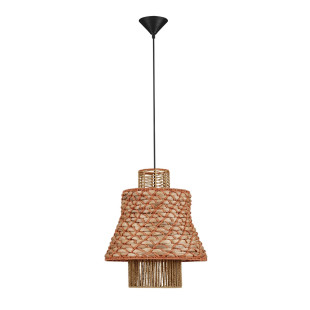 Lampa Wisząca Boho Danme | Brązowo-Czerwona | Decolab24