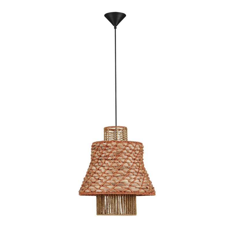 Lampa Wisząca Boho Danme | Brązowo-Czerwona | Decolab24