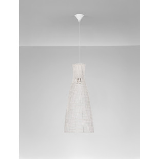Lampa wisząca rattanowa boho Rion 35cm - Decolab24
