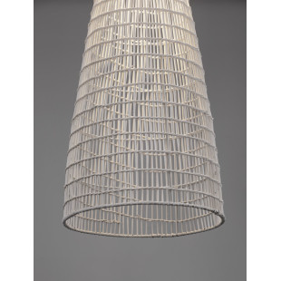 Lampa wisząca rattanowa boho Rion 35cm - Decolab24