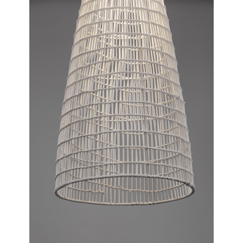 Lampa wisząca rattanowa boho Rion 35cm - Decolab24