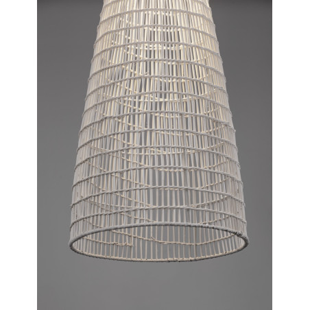 Lampa wisząca rattanowa boho Rion 35cm - Decolab24