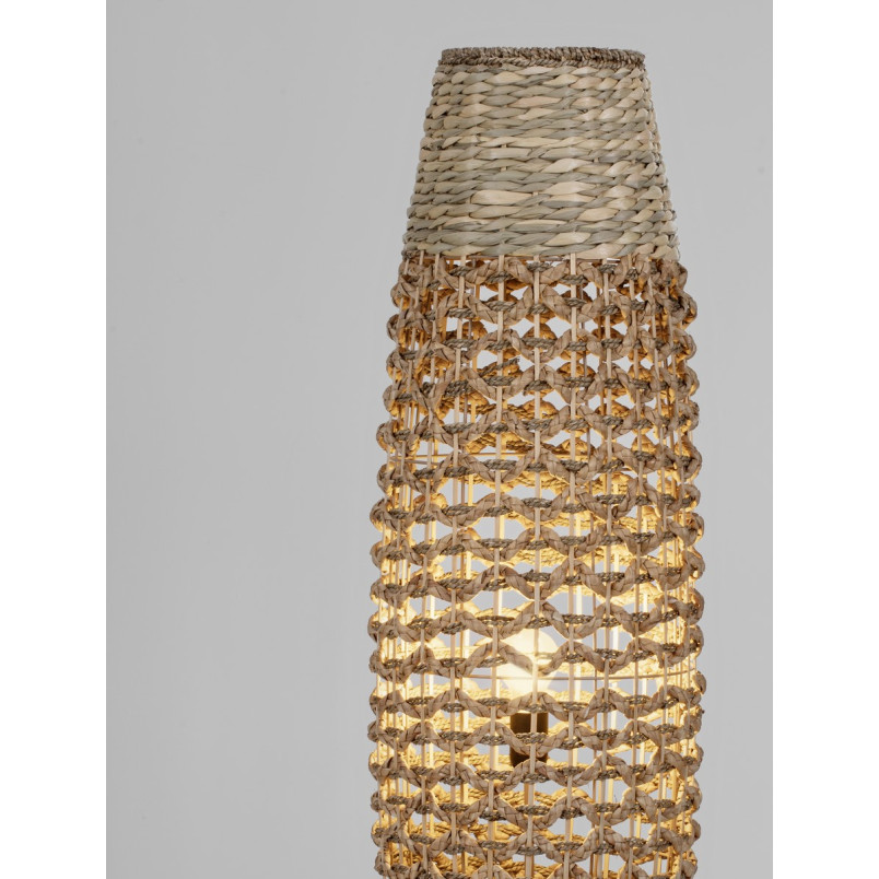 Lampa podłogowa boho Dana | 119cm | Brązowa | Decolab24