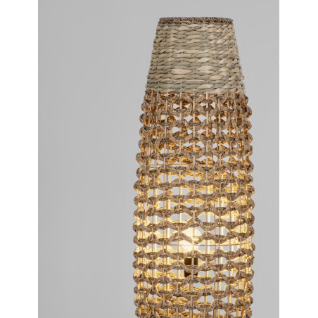Lampa podłogowa boho Dana | 119cm | Brązowa | Decolab24