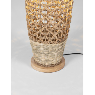 Lampa podłogowa boho Dana | 119cm | Brązowa | Decolab24