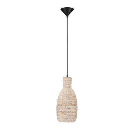 Lampa wisząca boho Nao - sznurkowa, drewno | Decolab24