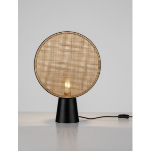 Lampa stołowa boho rattan | Ratier 35cm | Decolab24