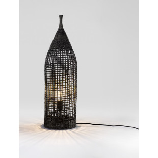 Lampa stołowa boho rattanowa Sanoa - Decolab24