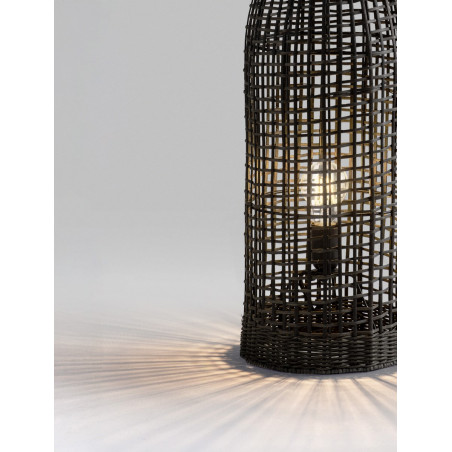 Lampa stołowa boho rattanowa Sanoa - Decolab24