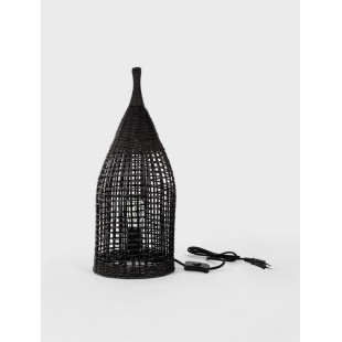 Lampa stołowa boho rattanowa Sanoa - Decolab24