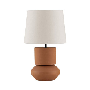 Lampa Mizu beżowa - Stylowa lampa stołowa | Decolab24