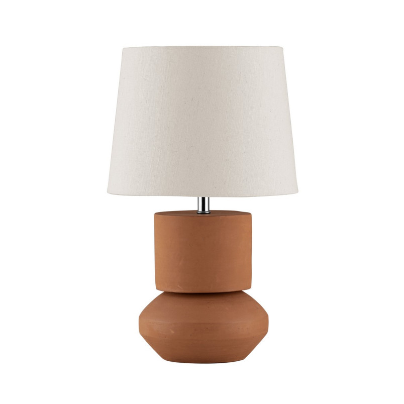Lampa Mizu beżowa - Stylowa lampa stołowa | Decolab24