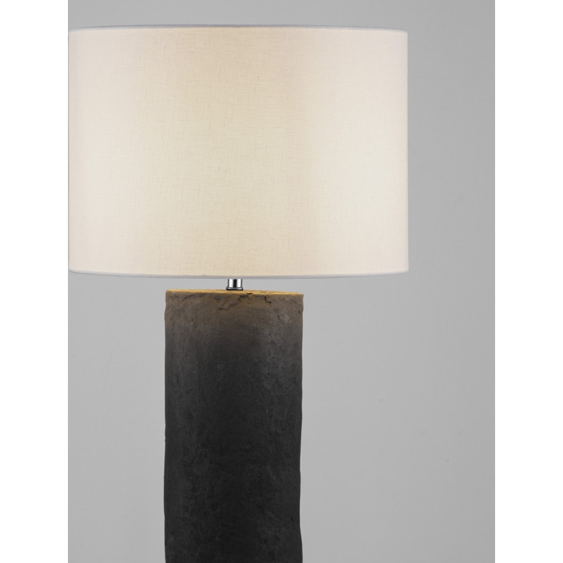 Lampa stołowa Japandi Rorn - Biało-czarna | Decolab24