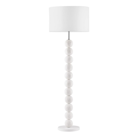 Lampa podłogowa Japandi MOCASHI | Biała, 155cm | Decolab24