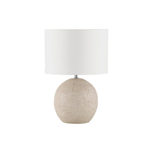 Lampa Japandi Migona: Biało-beżowa, idealna na nocną - Decolab24