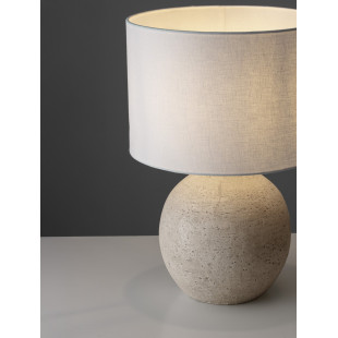 Lampa Japandi Migona: Biało-beżowa, idealna na nocną - Decolab24