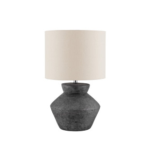 Lampa stołowa Japandi Gampel - Beżowo-szara | Decolab24