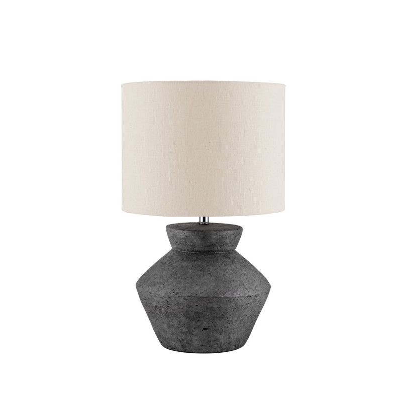 Lampa stołowa Japandi Gampel - Beżowo-szara | Decolab24