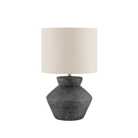Lampa stołowa Japandi Gampel - Beżowo-szara | Decolab24