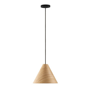 Lampa wisząca drewniana Elysian 30cm | Skandynawski Design