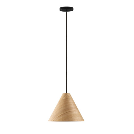 Lampa wisząca drewniana Elysian 30cm | Skandynawski Design