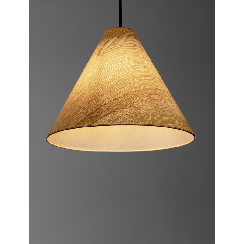Lampa wisząca drewniana Elysian 30cm | Skandynawski Design