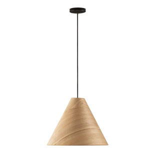 Lampa wisząca drewniana Elysian 45cm | Skandynawski design