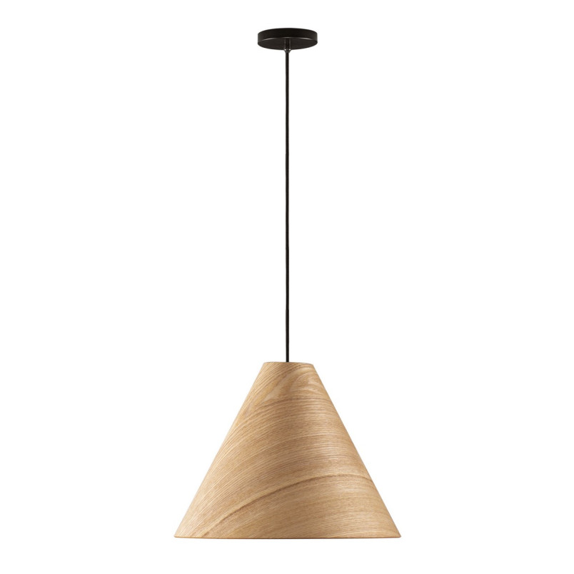 Lampa wisząca drewniana Elysian 45cm | Skandynawski design