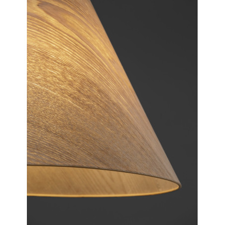 Lampa wisząca drewniana Elysian 45cm | Skandynawski design