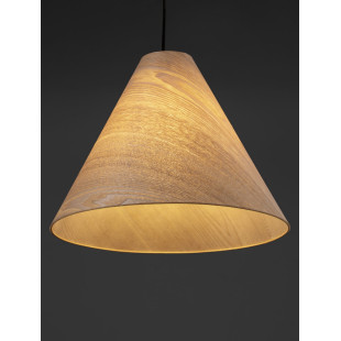 Lampa wisząca drewniana Elysian 45cm | Skandynawski design
