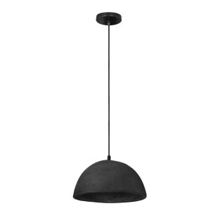 Lampa wisząca japandi czarna Mulcat 32cm | Decolab24