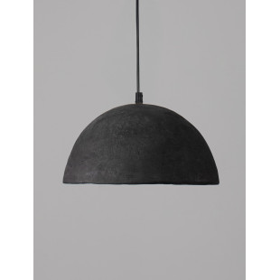 Lampa wisząca japandi czarna Mulcat 32cm | Decolab24