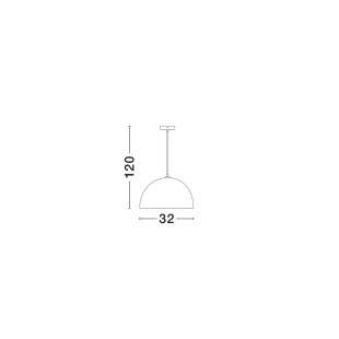 Lampa wisząca japandi czarna Mulcat 32cm | Decolab24
