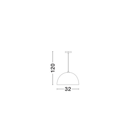 Lampa wisząca japandi czarna Mulcat 32cm | Decolab24