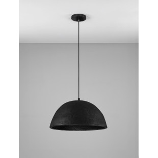 Lampa wisząca Japandi czarna MULCAT - Decolab24