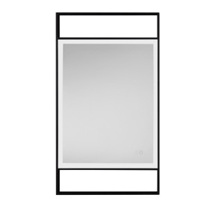 Lustro LED Dolipe 106x60 czarne - Nowoczesny design i funkcjonalność