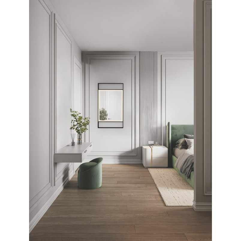 Lustro LED Dolipe 106x60 czarne - Nowoczesny design i funkcjonalność