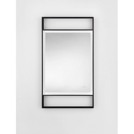 Lustro LED Dolipe 106x60 czarne - Nowoczesny design i funkcjonalność