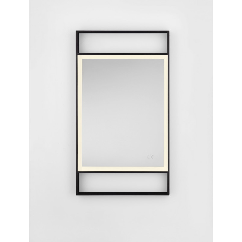 Lustro LED Dolipe 106x60 czarne - Nowoczesny design i funkcjonalność