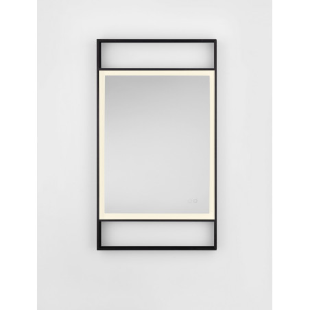 Lustro LED Dolipe 106x60 czarne - Nowoczesny design i funkcjonalność