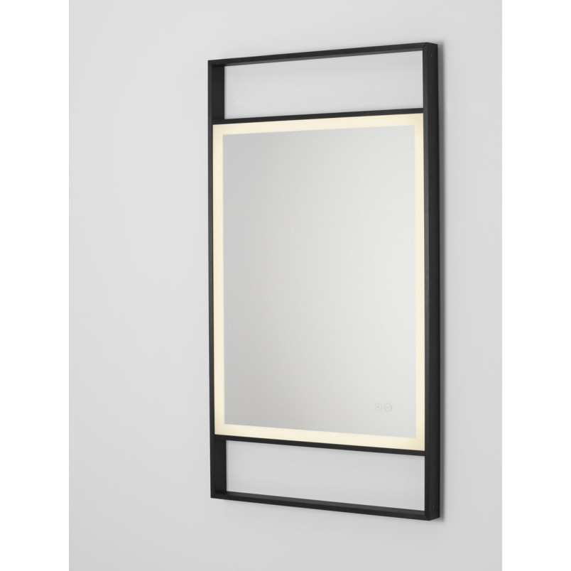 Lustro LED Dolipe 106x60 czarne - Nowoczesny design i funkcjonalność