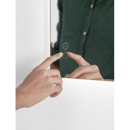Lustro LED do łazienki Daliap 80x60cm | Decolab24
