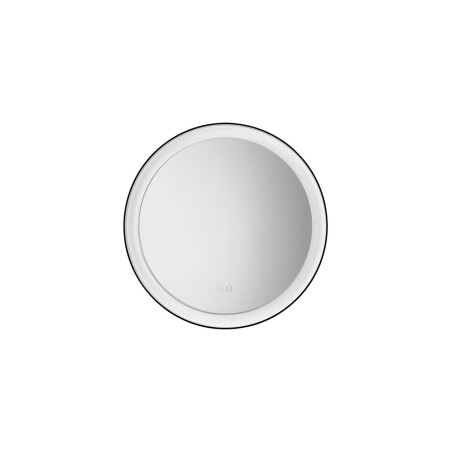 Lustro LED Okrągłe 60cm Czarny | Decolab24