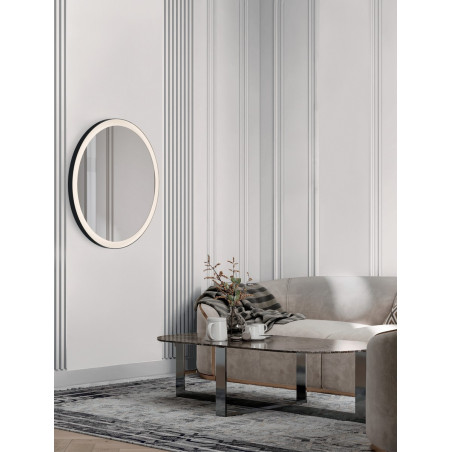 Lustro Łazienkowe Okrągłe LED 80cm - Decolab24