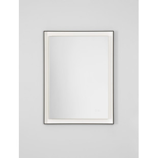 Lustro LED 80x60 czarne do łazienki Dipaca - Decolab24