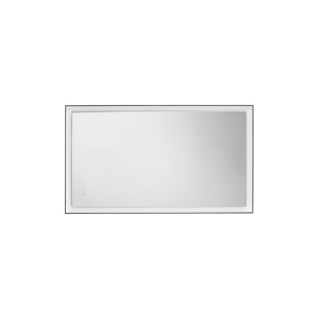 Lustro LED 120x70 - Dipaca, czarna rama - Decolab24