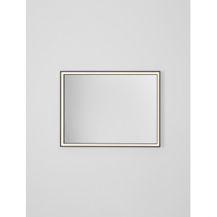 Lustro LED Broma 80x60 czarne - Decolab24