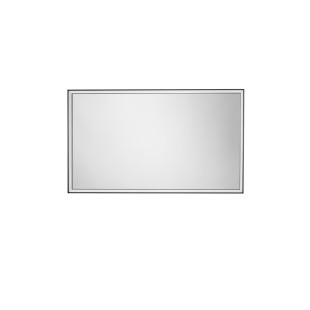 Lustro LED Broma 120x70cm czarne - Decolab24