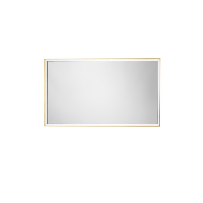 Lustro LED Broma 120x70cm Złote - Decolab24