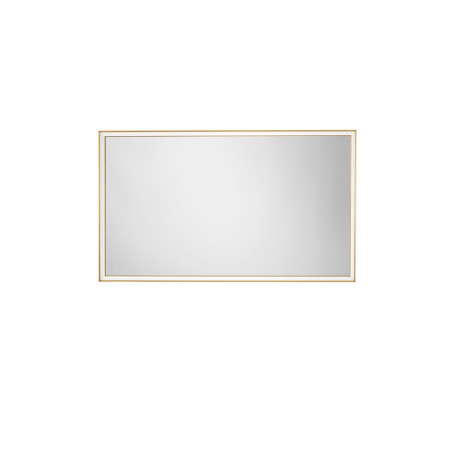 Lustro LED Broma 120x70cm Złote - Decolab24